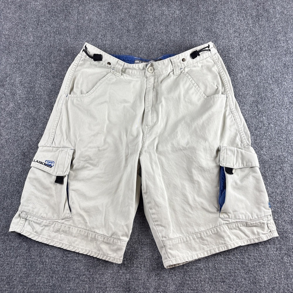 Vintage Y2K Billabong Better Stuff Technical Cargo Shorts Mens 34 Baggy Skater